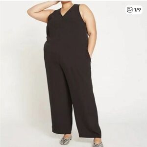 Universal Standard Premier Black Jumpsuit